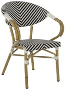 ΠΟΛΥΘΡΟΝΑ BAMBOO LOOK HM5861.01 ΜΑΥΡΟ-ΛΕΥΚΟ - 0615105 - HM5861.01