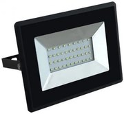 V-TAC LED Προβολέας E-Series SMD 30W Μαύρος Φως Ημέρας 5953