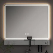 Καθρέπτης μπάνιου GREYS 80 LED Light Grey 80X60 εκ. 80x5x60 εκ.