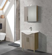 Σετ Έπιπλο Μπάνιου SIENA HARMONY NEW 65 9SSI065HN0 Πάγκο 61x34x83cm  9SSI065HN0