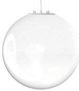 Κρεμαστό Φωτιστικό Οροφής 1xE27 Οπάλ Φ50cm Mapa Mapa Clear 346625 Ideal Lux 346625
