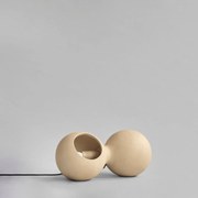 Επιτραπέζιο Φωτιστικό Le Deux Κεραμικό Sand H14,5 cm x W15 cm x L32 cm E14 240V101 COPENHAGEN