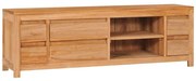vidaXL Έπιπλο Τηλεόρασης 115 x 30 x 40 εκ. από Μασίφ Ξύλο Teak