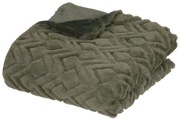Γούνινη Κουβέρτα Καναπέ (120x160) A-S Mara Khaki 188511K