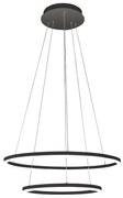 Φωτιστικό Κρεμαστό Fabas Luce Giotto 3508-45-101 Μαύρο