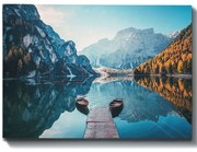 Πίνακας Καμβάς 529TCR1469 100x70cm Multi Wallity Οριζόντιοι Ξύλο, Καμβάς
