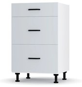 Modest Κάτω Ντουλάπι Συρταριέρα Γκρι 50x48x82cm LD1250M04