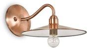 Φωτιστικό Τοίχου-Απλίκα Cantina 112695 25x15x29cm 1xE14 40W Rose Gold Ideal Lux