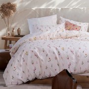 Σεντόνια Plant Με Λάστιχο (Σετ 4τμχ) Ecru Nef-Nef Homeware Υπέρδιπλo 160x235cm 100% Βαμβάκι