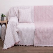 Μαξιλαροθήκη Διακοσμητική 3017 Coral Viopros 42X42 100% Cotton