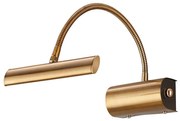 Φωτιστικό Τοίχου - Απλίκα Curtis 279770104 4W 380lm 3000K Old Brass Trio Lighting Μέταλλο