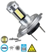 GloboStar® 81414 Λάμπα Αυτοκίνητου H7 3rd Generation Can-Bus Extreme Series LED 30 SMD 4014 6W 900lm 360° DC 12V IP20 Ψυχρό Λευκό 6000K