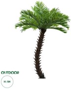 20596 GloboStar®  Artificial Garden PHOENIX ROEBELENII PALM TREE 20596 Τεχνητό Διακοσμητικό Φυτό Φοινικόδεντρο Ρομπελίνι Εξωτερικού Χώρου IP68 UV Certified Protection Υ500cm