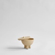 Duck Jar Medio Κεραμικό Διακοσμητικό Δοχείο με Καπάκι  Μπεζ H10xL12xW12cm 101 COPENHAGEN