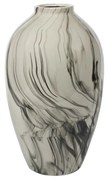 Βάζο Ingrid L Μπεζ/Μαύρο Glazed Κεραμικό Ø23.5 x Η40 cm BROSTE COPENHAGEN