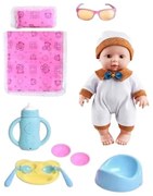 Κούκλα Μωρό με Αξεσουάρ Φροντίδας