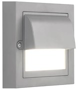 ΦΩΤΙΣΤΙΚΟ ΤΟΙΧΟΥ  LED 6W  135x135x55 3CCT IP65 ΓΚΡΙ "SENARIO" Eurolamp 145-52126