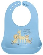 Σαλιάρα από σιλικόνη “Zoo” Stephen Joseph