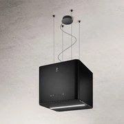 Elica Pix BL/F/42 Απορροφητήρας Νησίδα 42cm Μαύρος