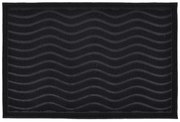 Πατάκι Εισόδου 40x60cm Καουτσούκ Black Waves San Lorentzo 8458