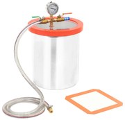 vidaXL Θάλαμος Κενού 11,42 Λίτρα από Ανοξείδωτο Ατσάλι