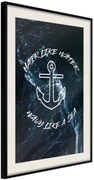 Αφίσα - Sailors' Loved One - 40x60 - Μαύρο - Με πασπαρτού