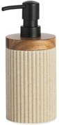 Δοχείο Κρεμοσάπουνου LBTAH-BA22104 Φ8x18cm 300ml Multi Andrea House Polyresin,Wood