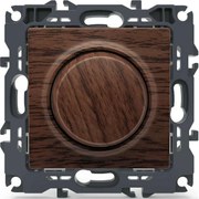 Διακόπτης Τοίχου Dimmer Led Χωνευτός Prime 1000115206 TE 200VA 250VAC Wood Effect Brown Aca