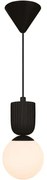Φωτιστικό Οροφής Sadie 2512603003 Φ15x30,2cm E14 6W Black Nordlux