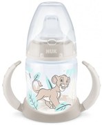 Μπιμπερό First Choice Plus Lion King 10743070 Με Λαβές Temperature Control 150ml 6-18 Μηνών Beige Nuk 150ml Πολυπροπυλένιο