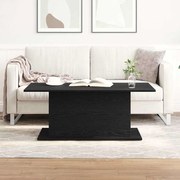 vidaXL Τραπεζάκι σαλονιού Μαύρη δρυς 102 x 55.5 x 40 cm