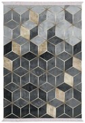 Χαλί σαλονιού C7723.18 Josiane με Κρόσια Γκρί - Χρυσό 180x280 εκ. 180x280x1 εκ.