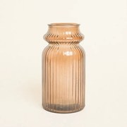 Beauty Home Γυάλινο Βάζο Ίριδα 28 CM