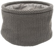 Υφασμάτινο καλάθι Bina-Γκρι - 21.00Χ21.00Χ17.00cm