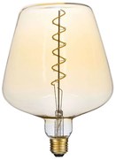 Λαμπτήρας Led Brandy 99025 Φ17x23cm E27 6W 420lm Dimmable 2200K Honey Globostar 6W