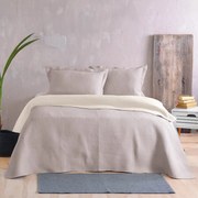 Κουβερλί Μονό (Σετ 160x240) 2 Όψεων Rythmos Allure Beige - Ecru