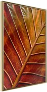 Αφίσα - Bronze Leaf - 40x60 - Χρυσό - Χωρίς πασπαρτού