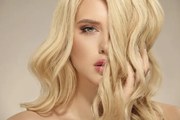 Φωτογραφία Female beauty, hairstyle of blonde long, IL21