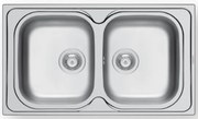 Maidsinks by Pyramis Coventry Inox Ανοξείδωτος Νεροχύτης 80 cm