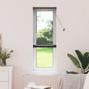 vidaXL Ρολό Παραθύρου με κουρτίνες Άλλο Μαύρο 80 x 130 εκ Αλουμίνιο