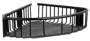 KARAG  RETI Καλάθι γωνιακό σχαρωτό RETI 9638 55 Μαύρο ματ KARAG 21x21x7cm KARAG-3800201584401