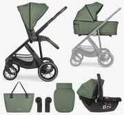 KIKKA BOO ΠΟΛΥΚΑΡΟΤΣΙ 3 ΣΕ 1 ΜΕ ΚΑΘΙΣΜΑ ΑΥΤΟΚΙΝΗΤΟΥ ΚΑΙ ΣΚΛΗΡΗ ΚΑΛΑΘΟΥΝΑ CHIARA GREEN 31001010262