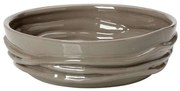 Διακοσμητικό Μπολ GUO103 Μπεζ 7X24X24Cm Espiel Κεραμικό