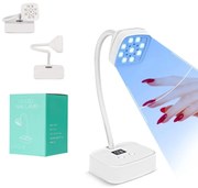 Mini Led Φορητή Λάμπα Πολυμερισμού με Οθόνη &amp; Αισθητήρα 27W LCH-019 - Mini desk LED UV lamp