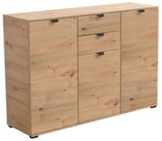 Κομότα - Μπουφές Duero 3K2F Artisan Oak 135*40*95 εκ.