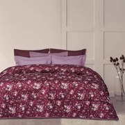 Πάπλωμα 9604 Happy Bordo-Ecru-Pink Das Home Μονό 160x240cm Microfiber