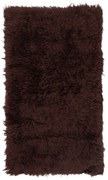 Χαλί (120x170) Βιοκαρπέτ Flokati 88 Brown
