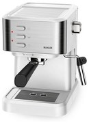 Muhler MCM-1588 Μηχανή Espresso 1050W Πίεσης 20bar 1.5lt Ασημί