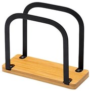 ΧΑΡΤΟΠΕΤΣΕΤΟΘΗΚΗ ΟΡΘΙΑ  BAMBOO 15x6x12.5cm ESSENTIALS ΟΡΘΙΑ ΜΕ ΑΤΣΑΛΙ ESTIA 01-13172