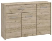 ΚΟΜΟΤΑ-ΜΠΟΥΦΕΣ GARONA 3K1F GREY OAK ΧΡΩΜΑ 119x33x80,5εκ 11012274